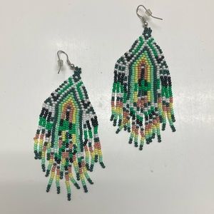 BEADED EARRINGS